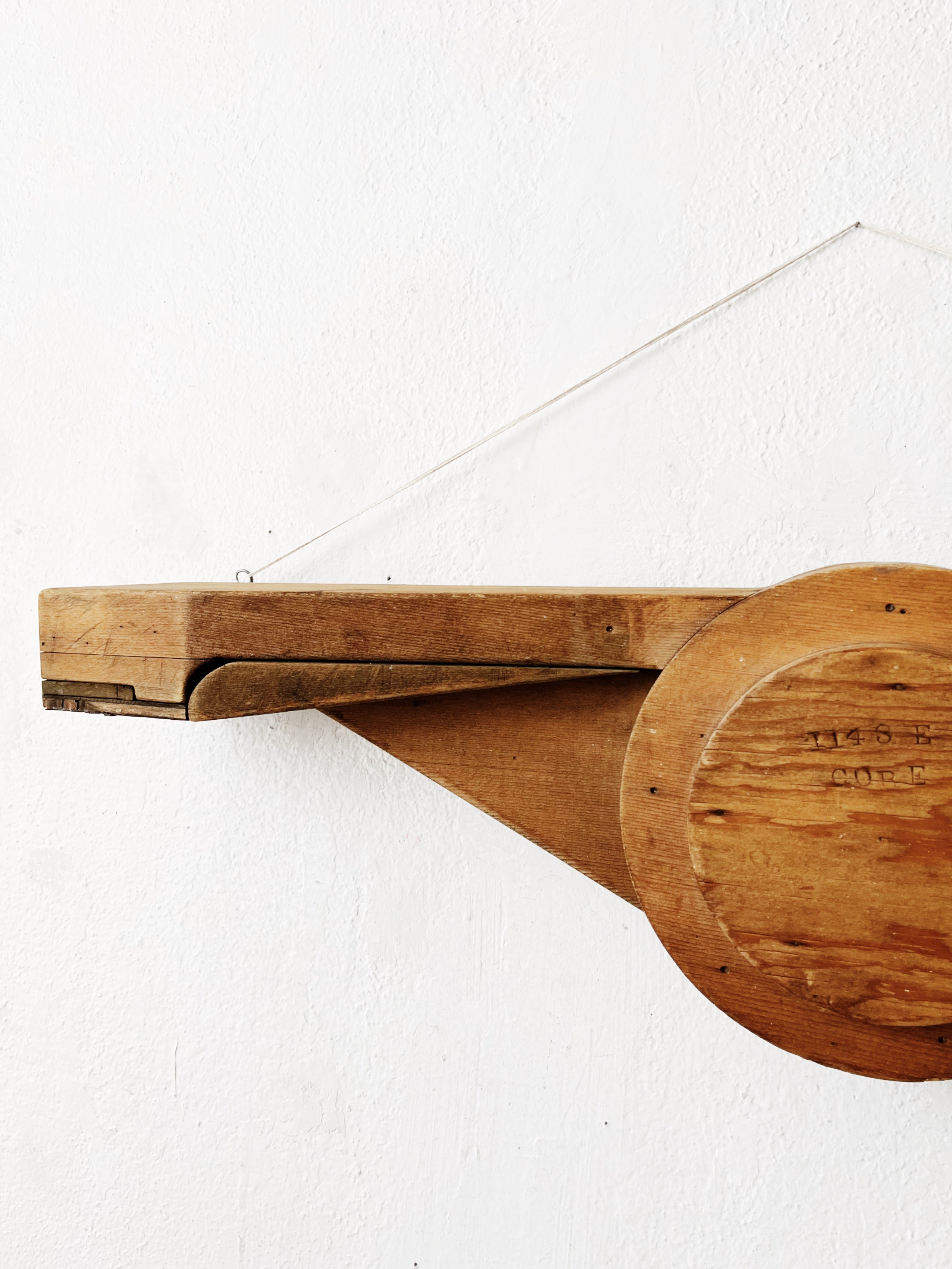 Antique Foundry Mold Shelf