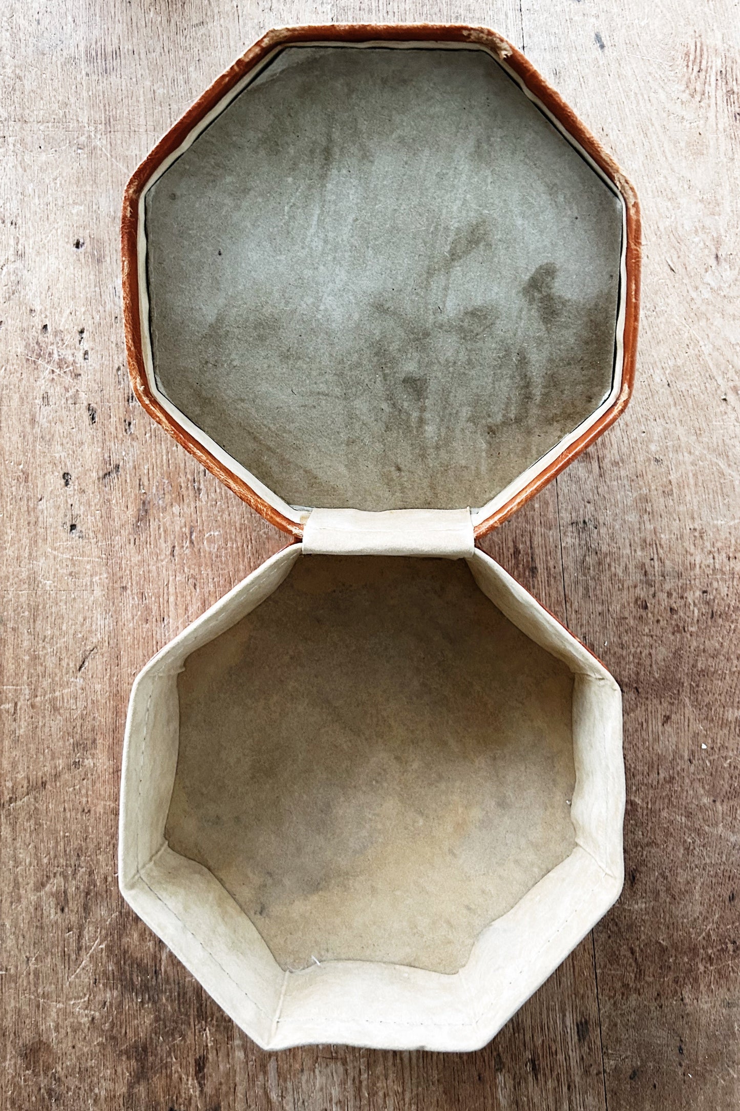 Vintage Embossed Leather Box