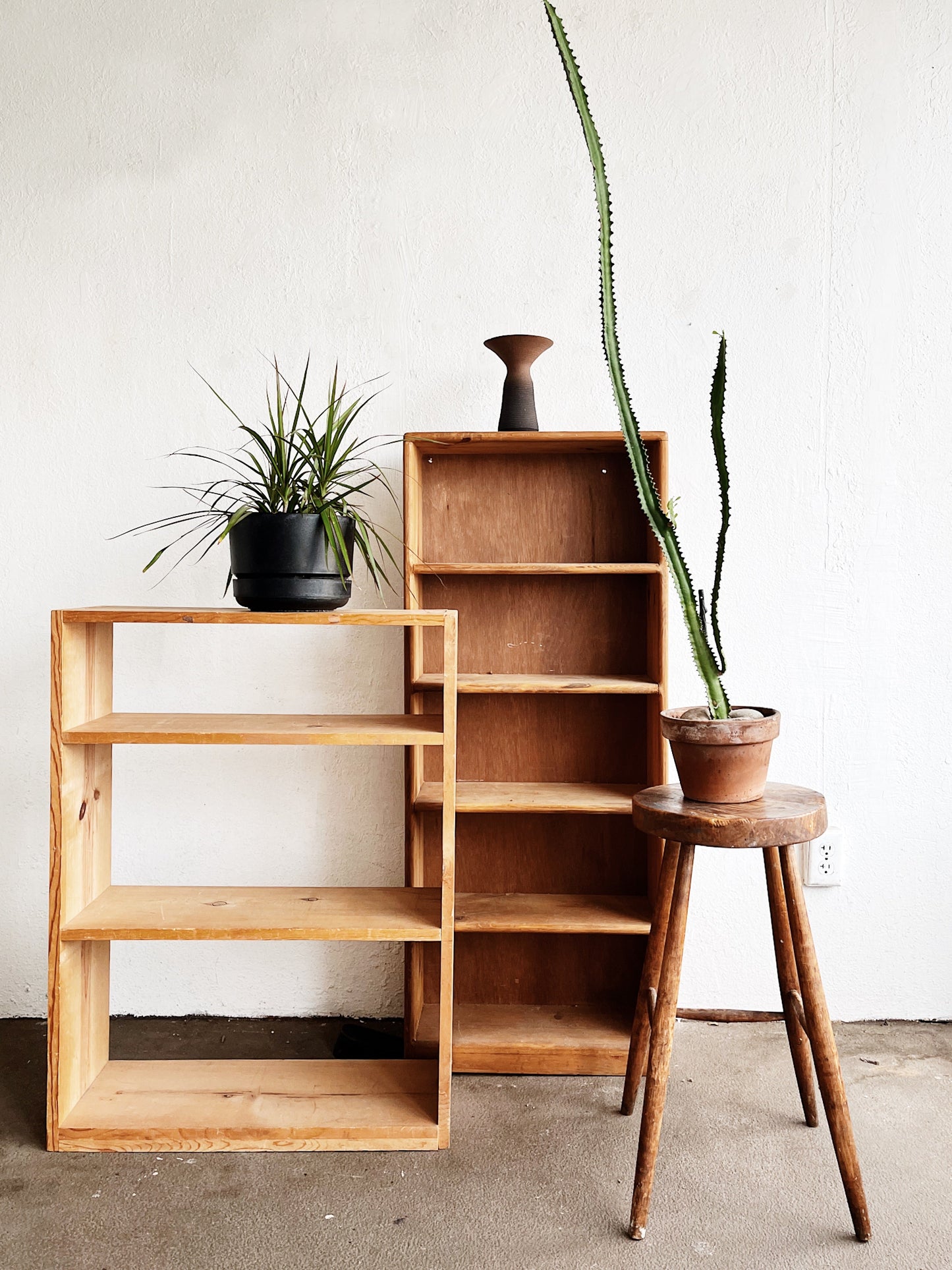 Primitive Maple Stool