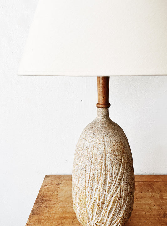 Tall Mid Century Ceramic Lamp