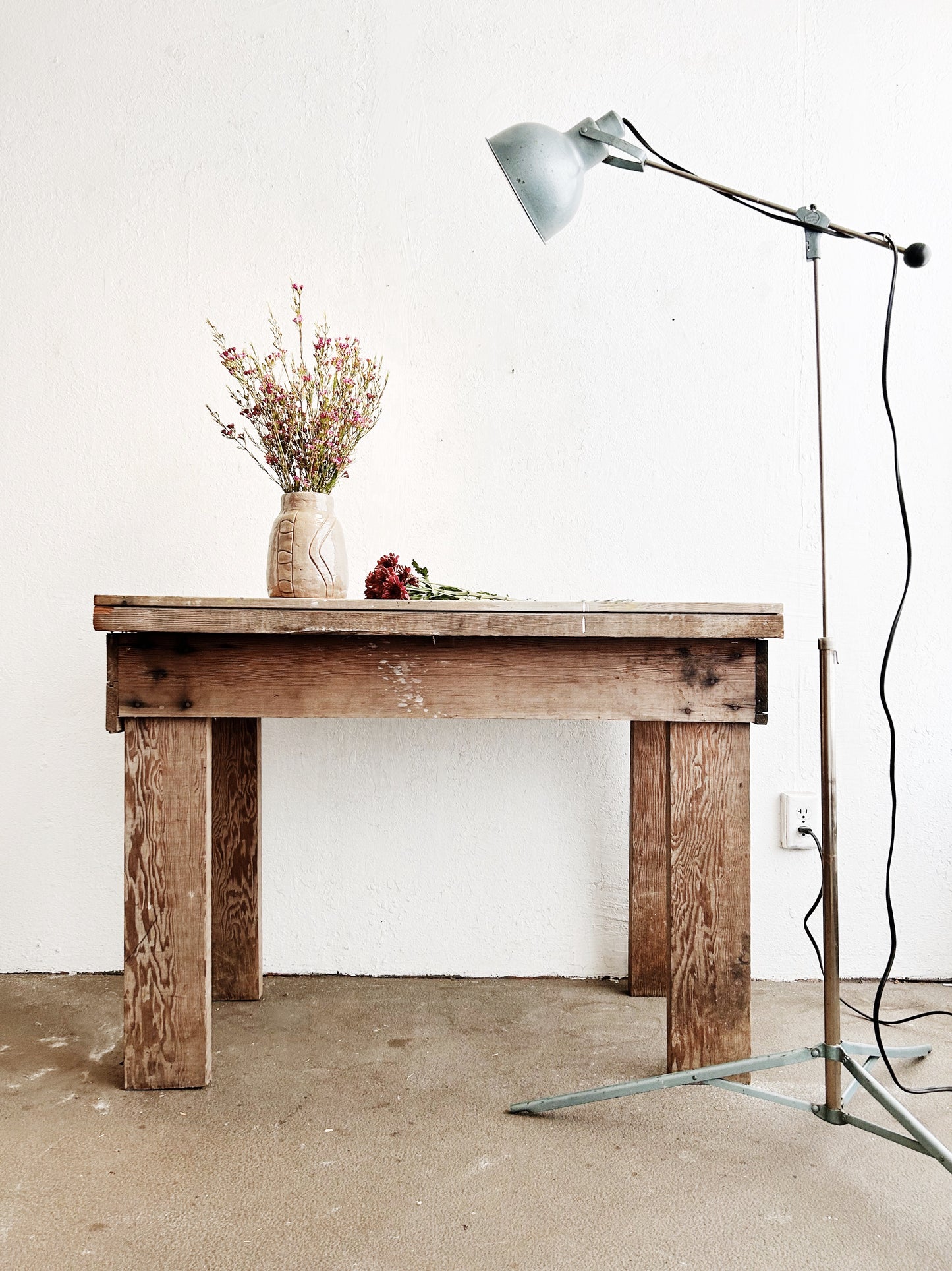 Mid Century Bretford Tripod Articulating Lamp