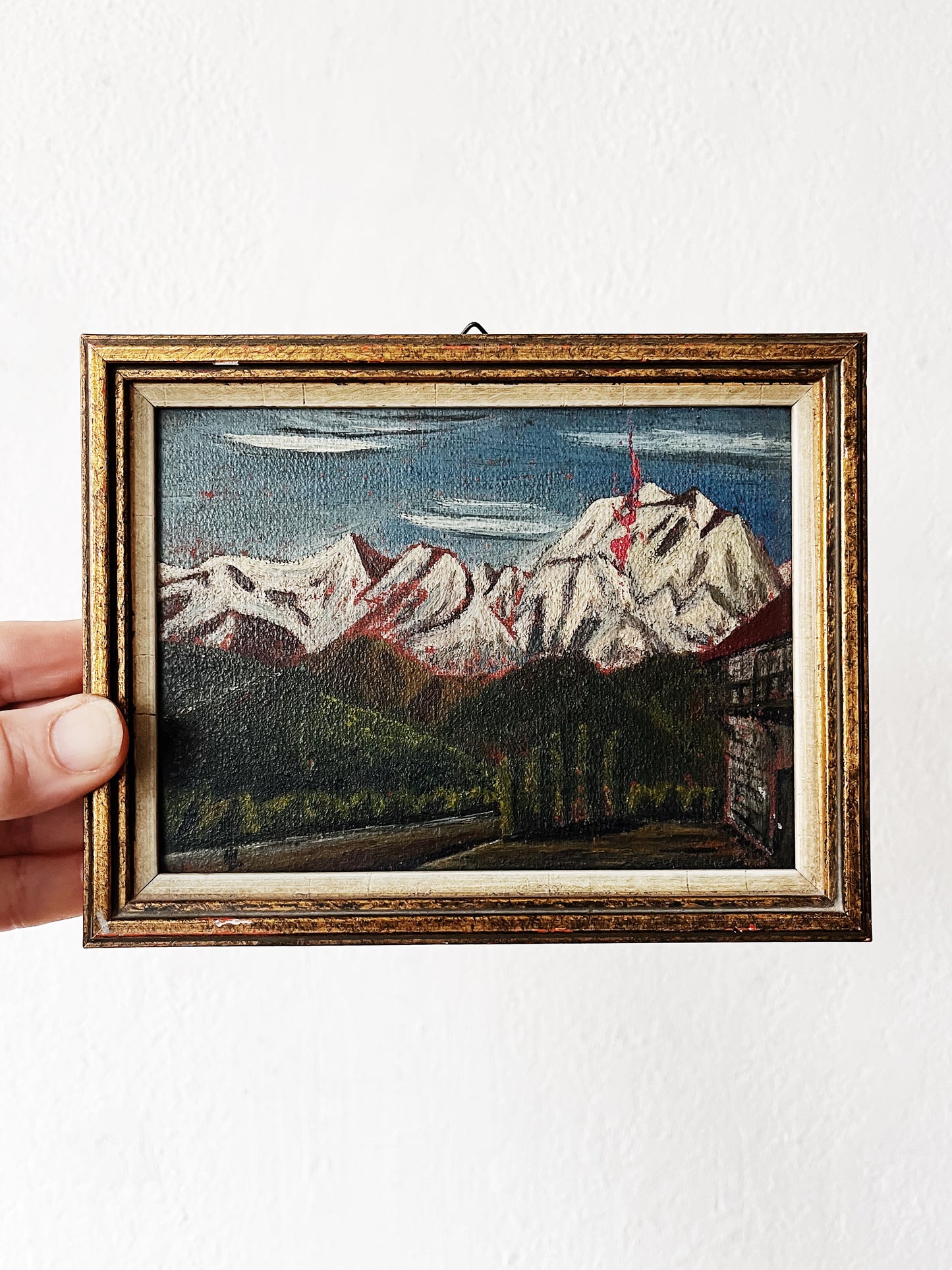 Petite Landscape Painting