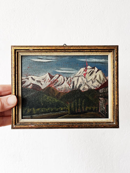 Petite Landscape Painting