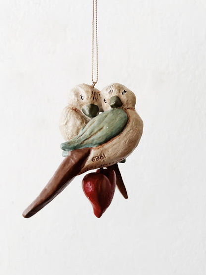 Vintage Denise Calla Folk Art ‘12 Days of Christmas’ Ornament Set