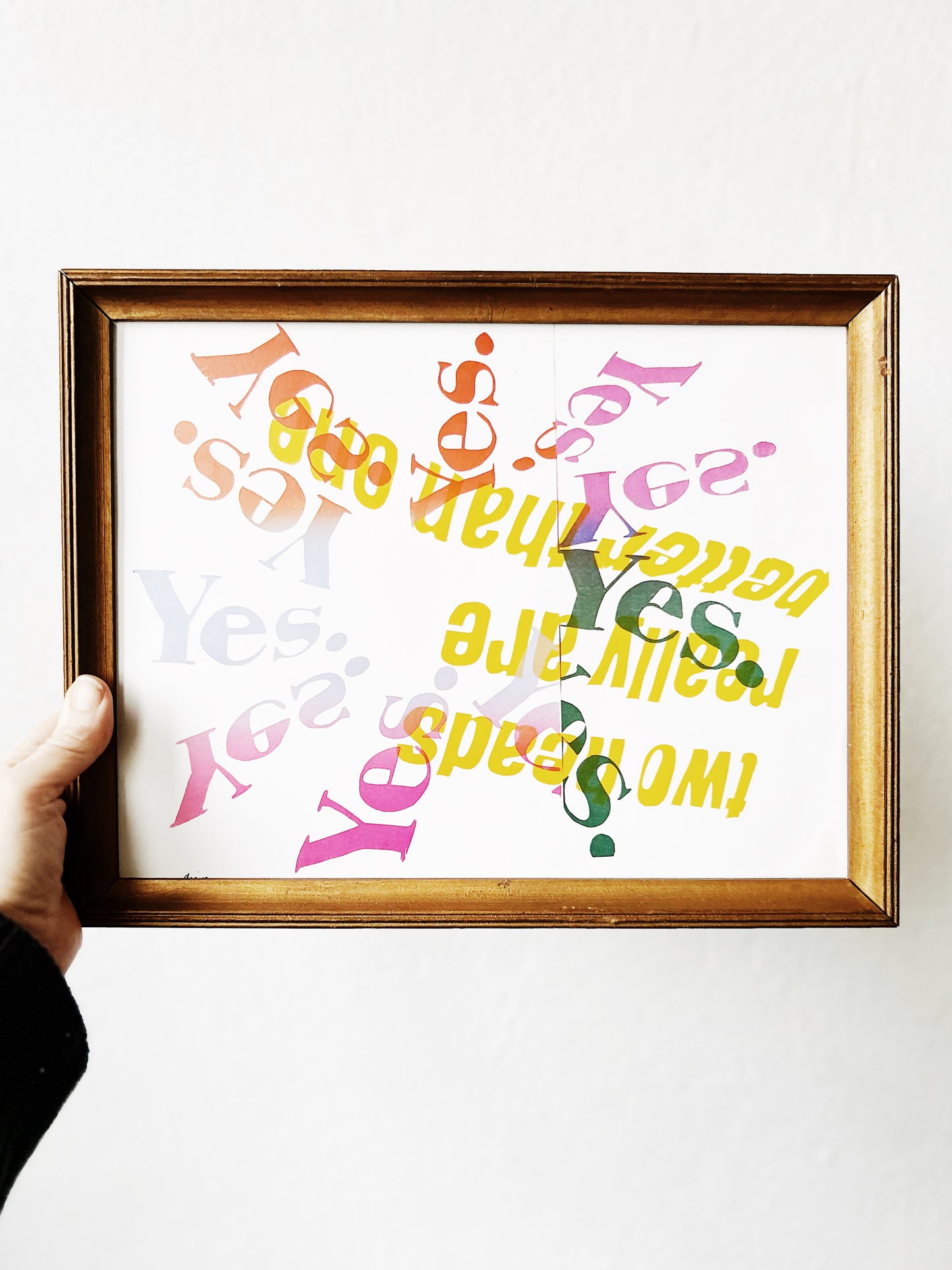 1968 Framed Corita Kent Poster