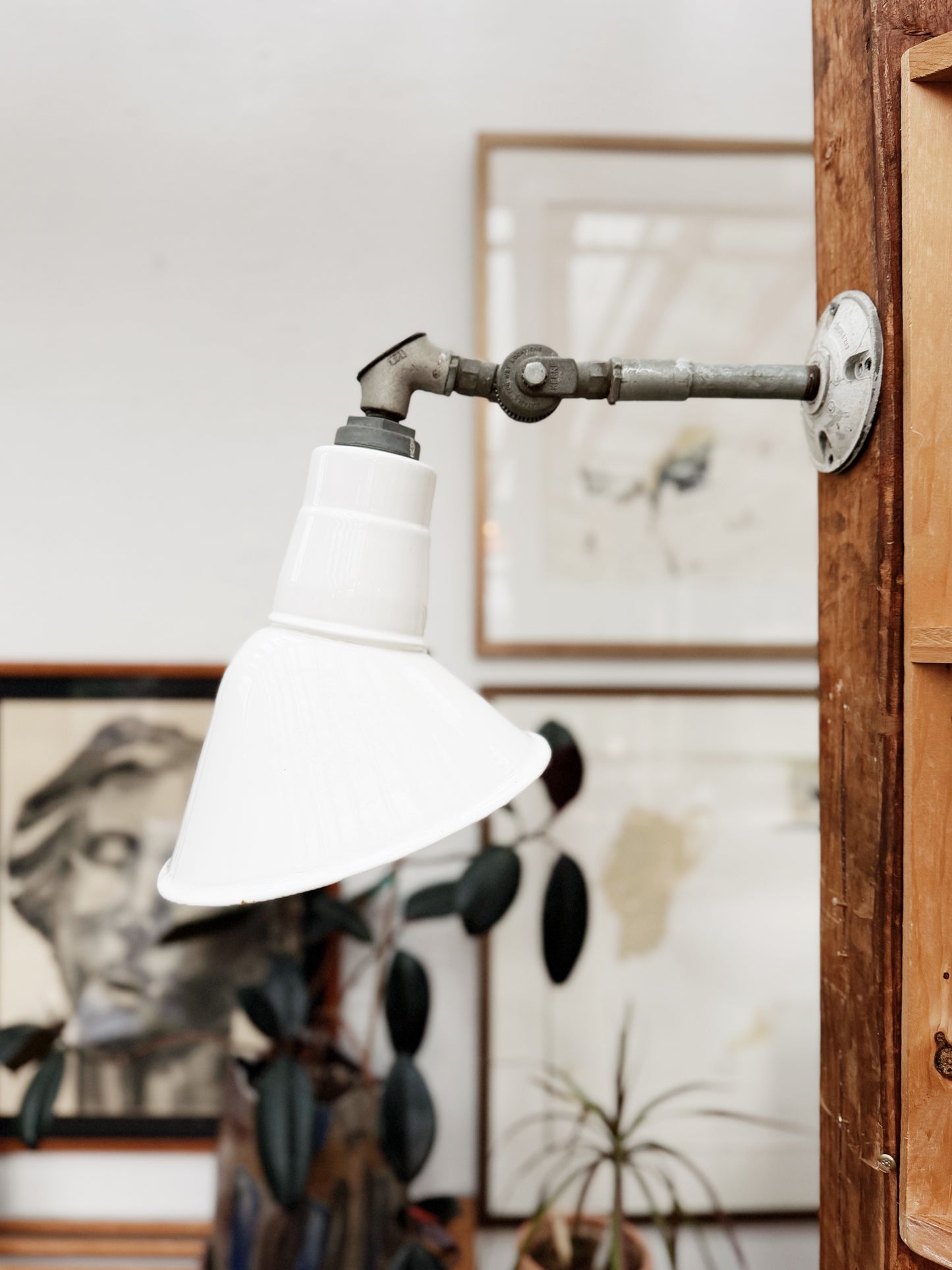 Vintage Industrial Shop Light