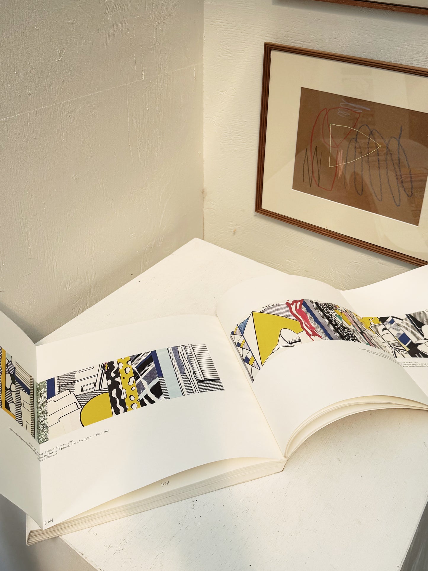 Vintage MOMA Drawings of Roy Lichtenstein