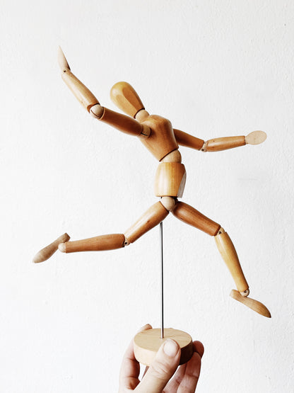 Wooden Articulating Model