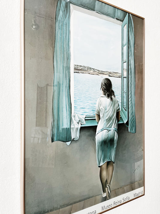 Vintage Dali Exhibit Poster