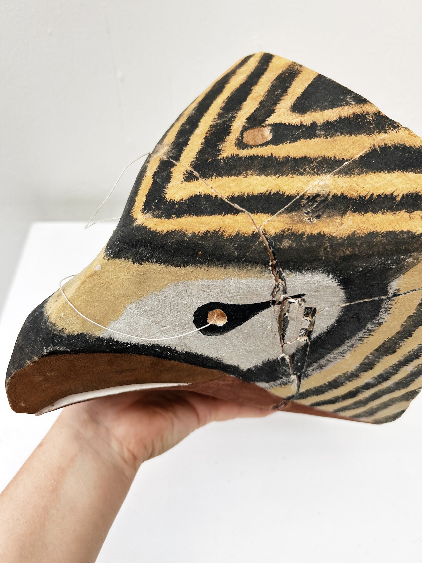 Handmade Carved Wood Mask