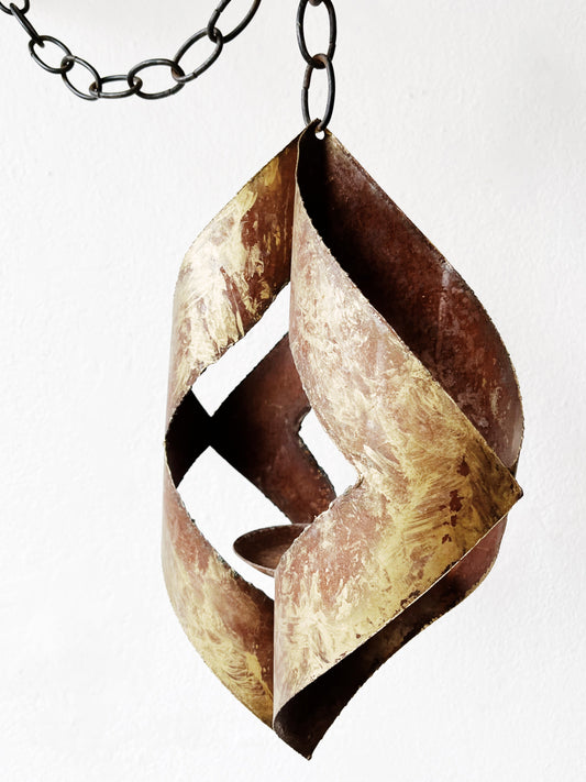 Vintage Brutalist Lantern