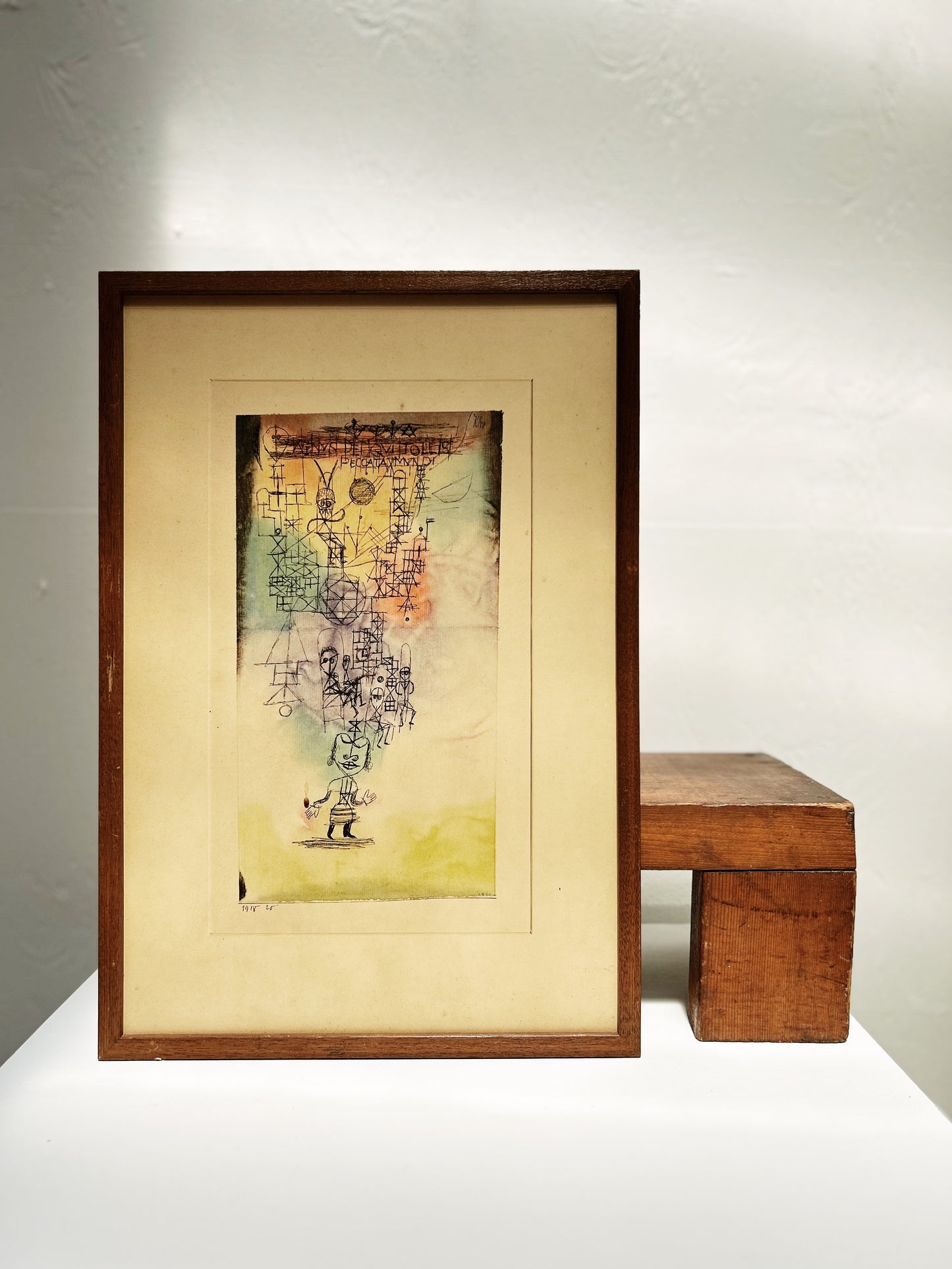 Vintage Paul Klee 'Agnus Dei' Lithograph