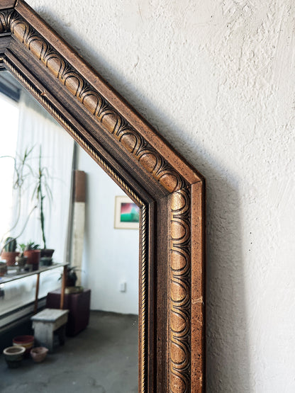 Mid Century Octagonal Mirror