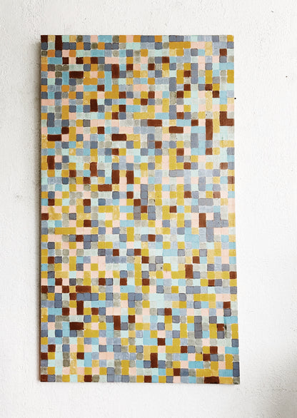 Large Vintage Original Abstract Painting