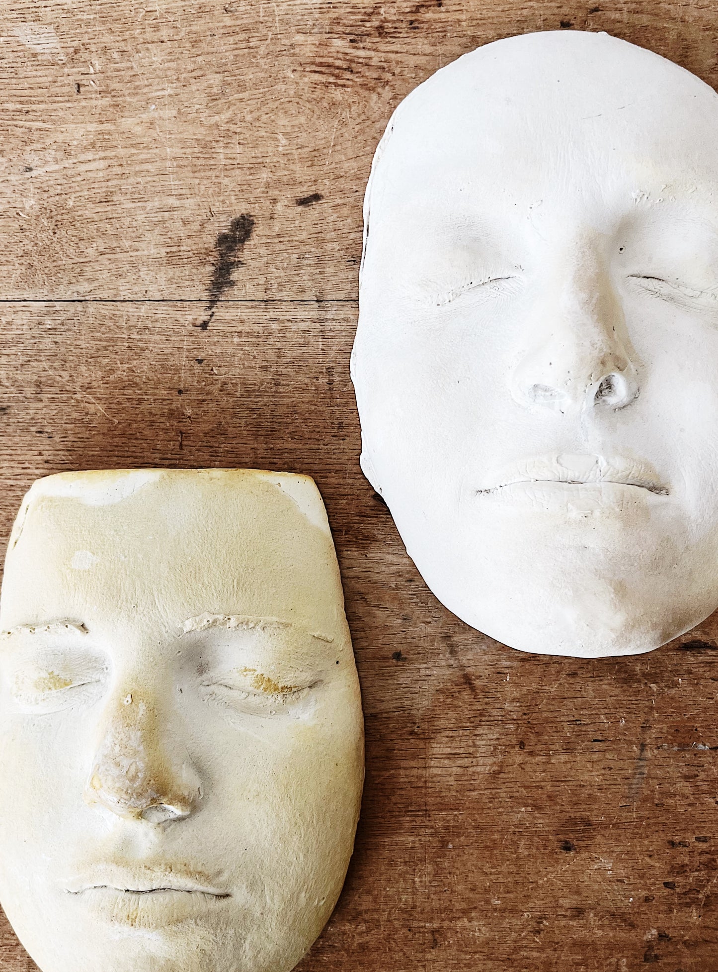 Vintage Plaster Mask