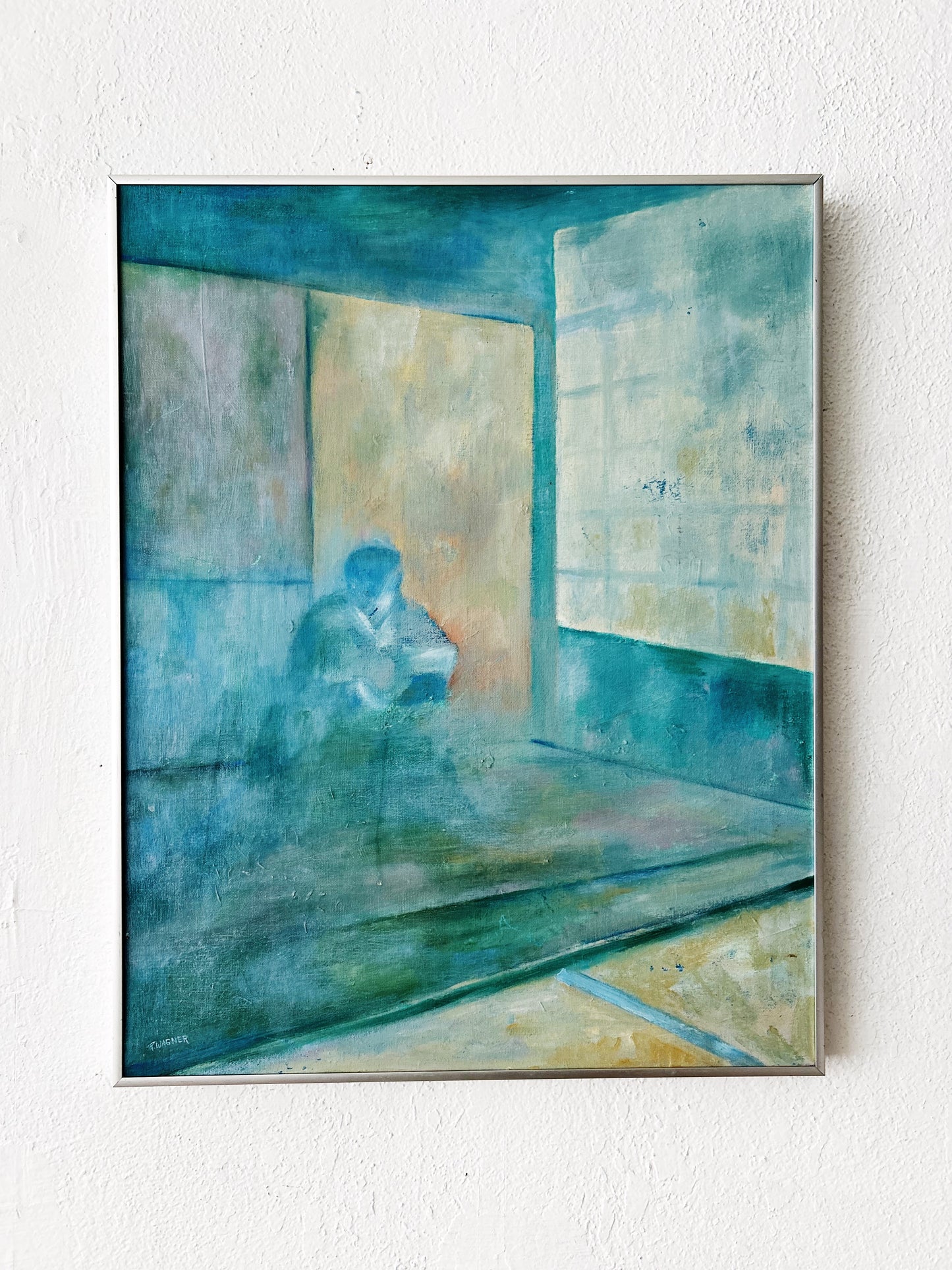 Mid Century Abstract Expressionist Painting
