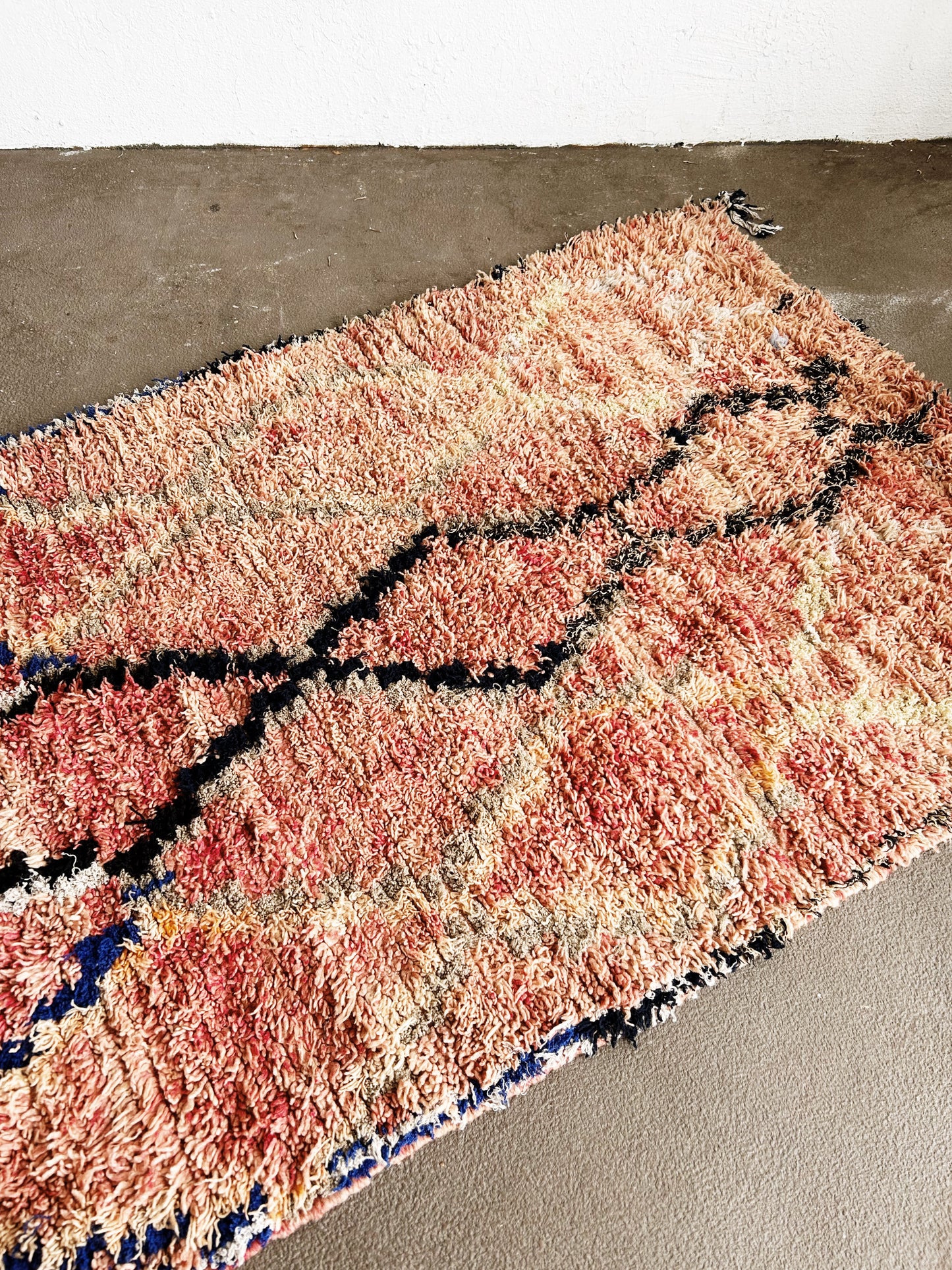Vintage Moroccan Wool Rug