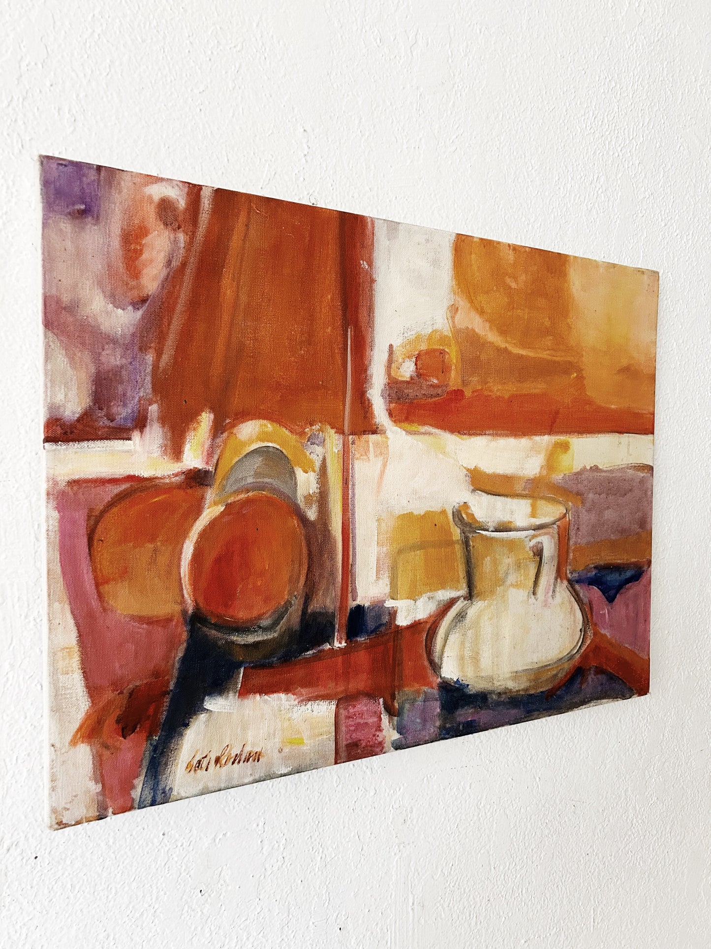 Original Vintage Still Life Painting