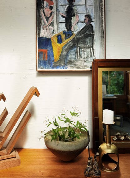 Vintage Figural Painting