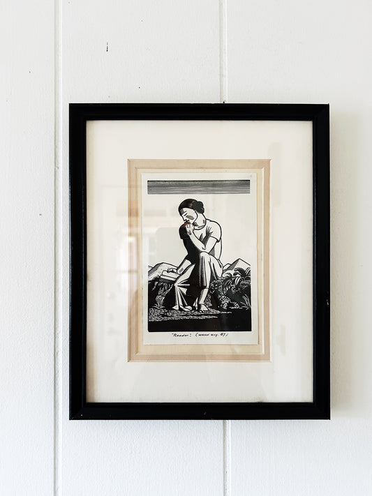 Rockwell Kent Framed Antique Print