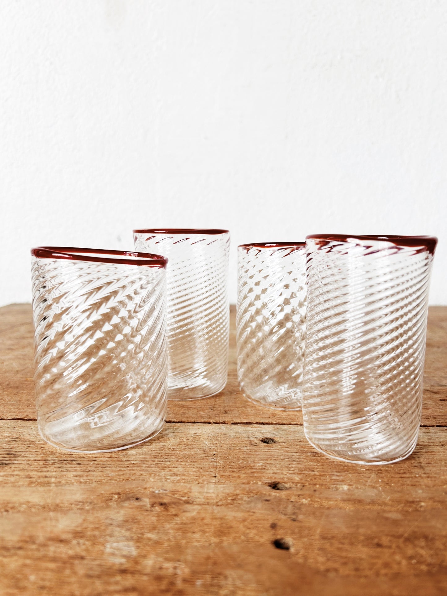 Vintage Blown Glass Set