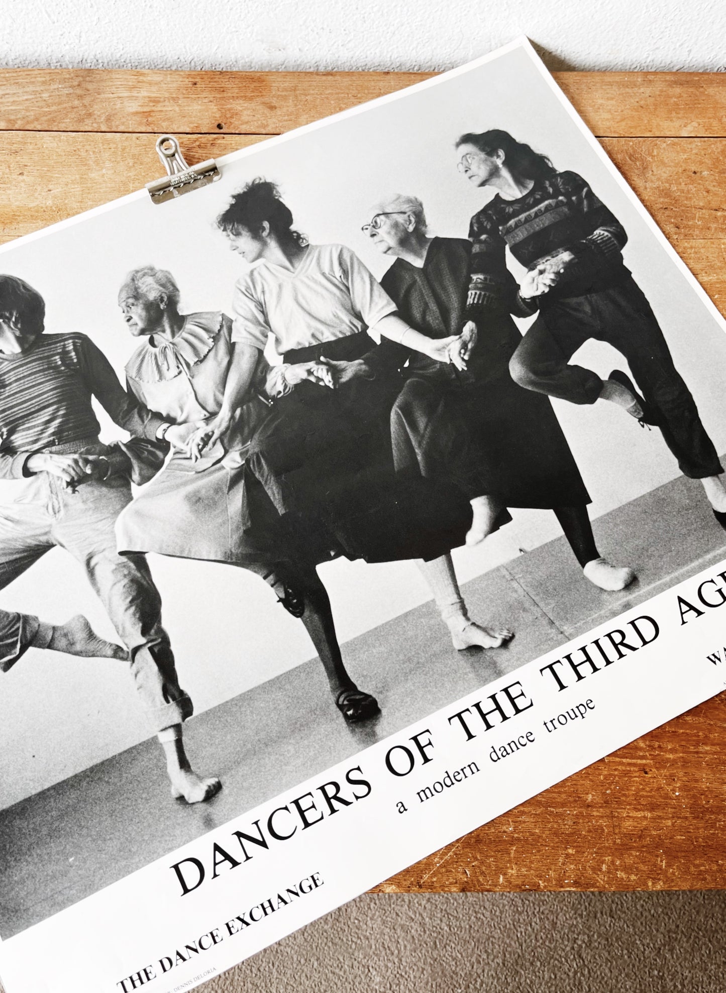 Vintage 1981 Dancers of the Third Age Poster