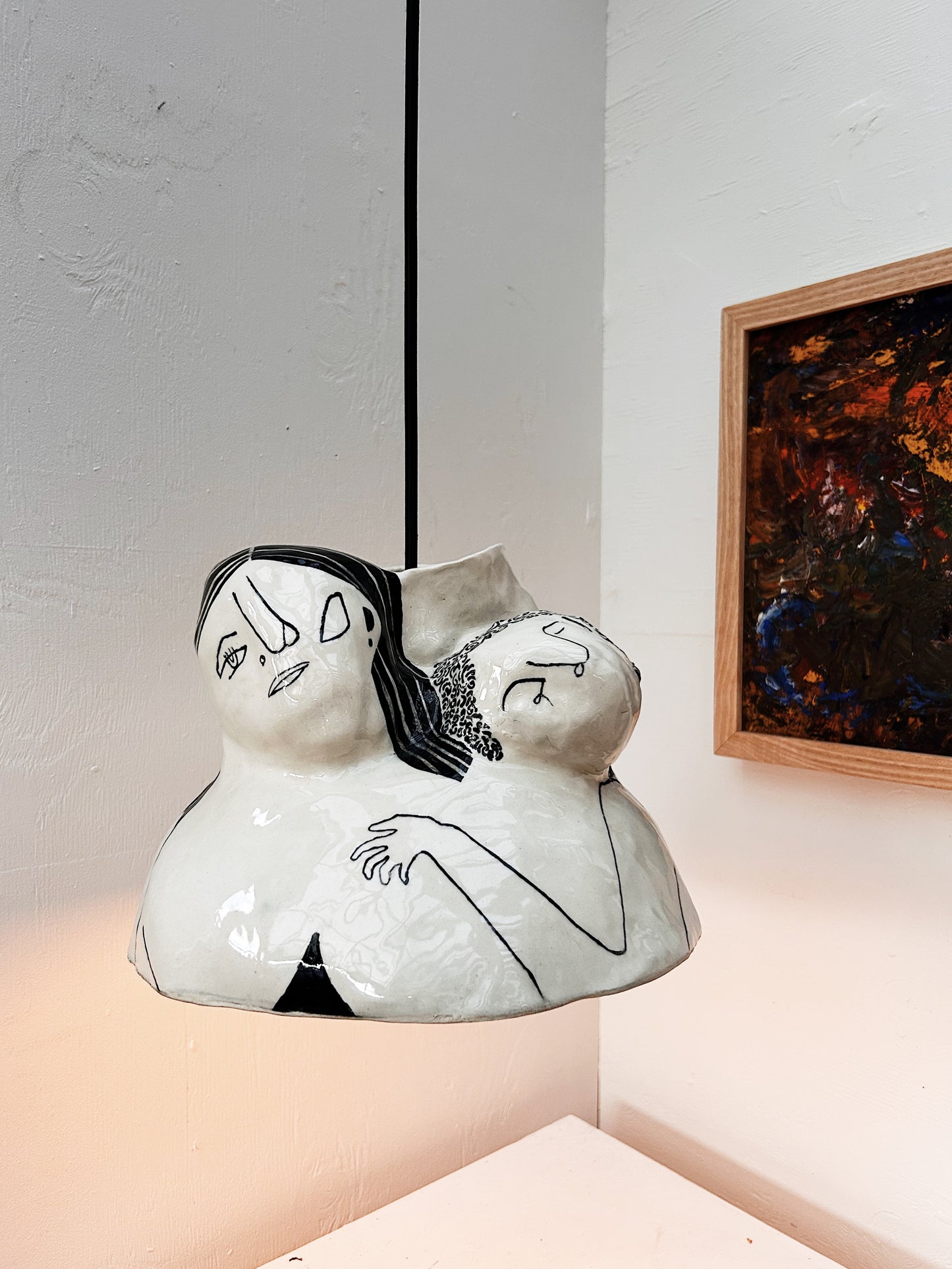 Rebecca Boraz Ceramic Lamp