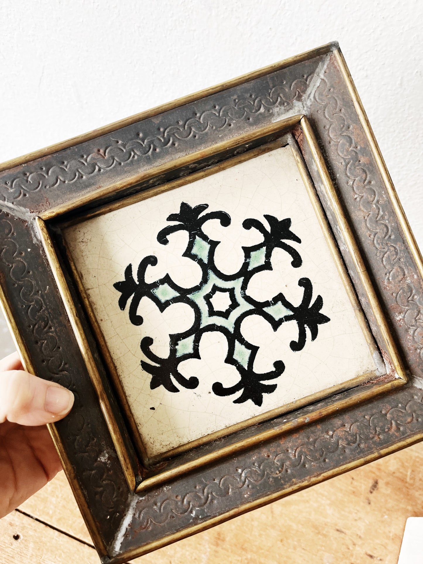 Mid Century Mexican Tile Art