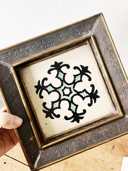 Mid Century Mexican Tile Art