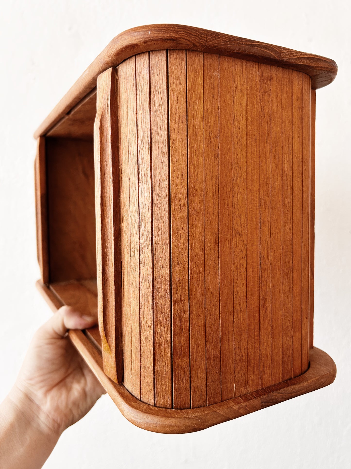 Mid Century Teak Wall Cabinet