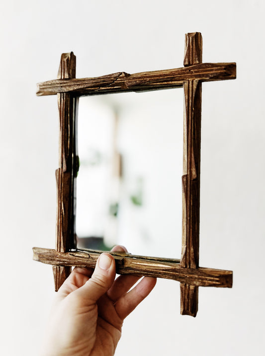 Antique Gold Leaf Mirror