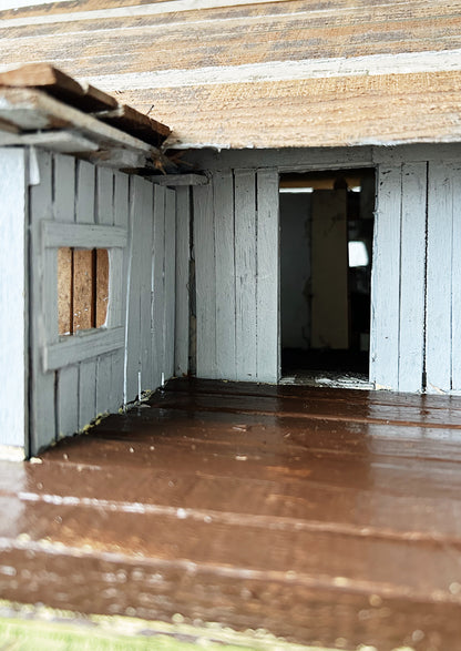 Folk Art Barn Model