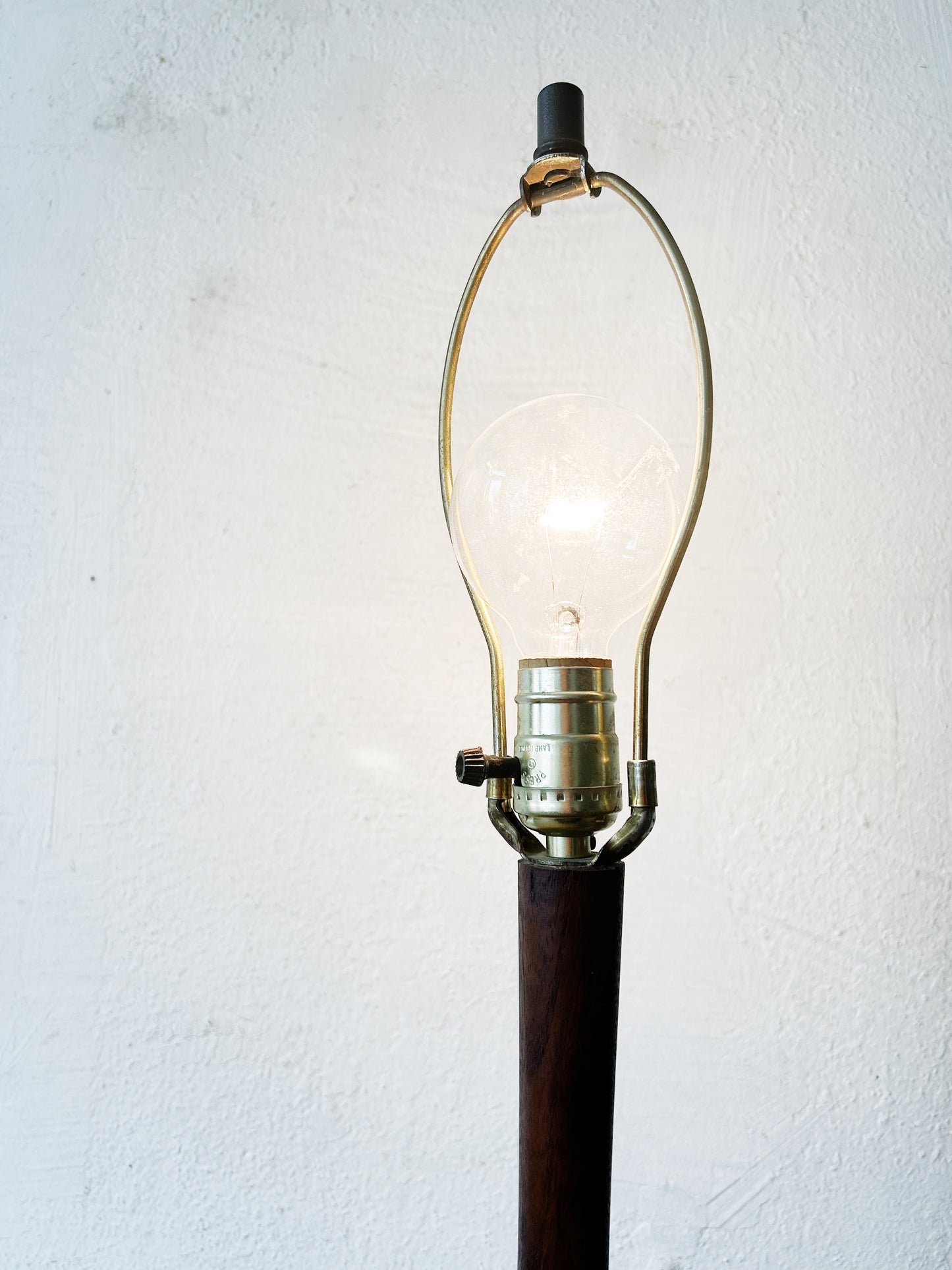 Mid Century Walnut Lamp