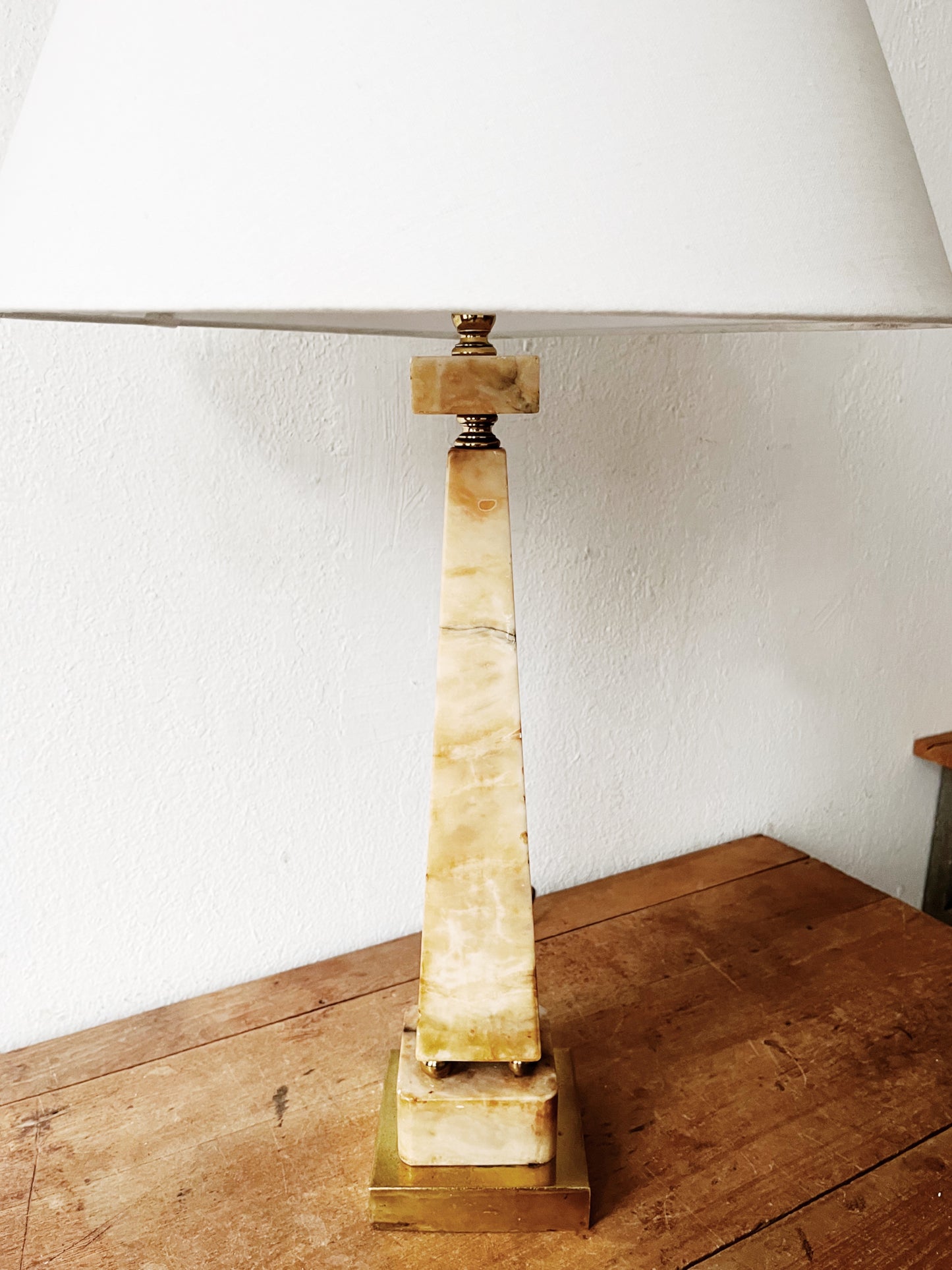 Vintage Marble Lamp