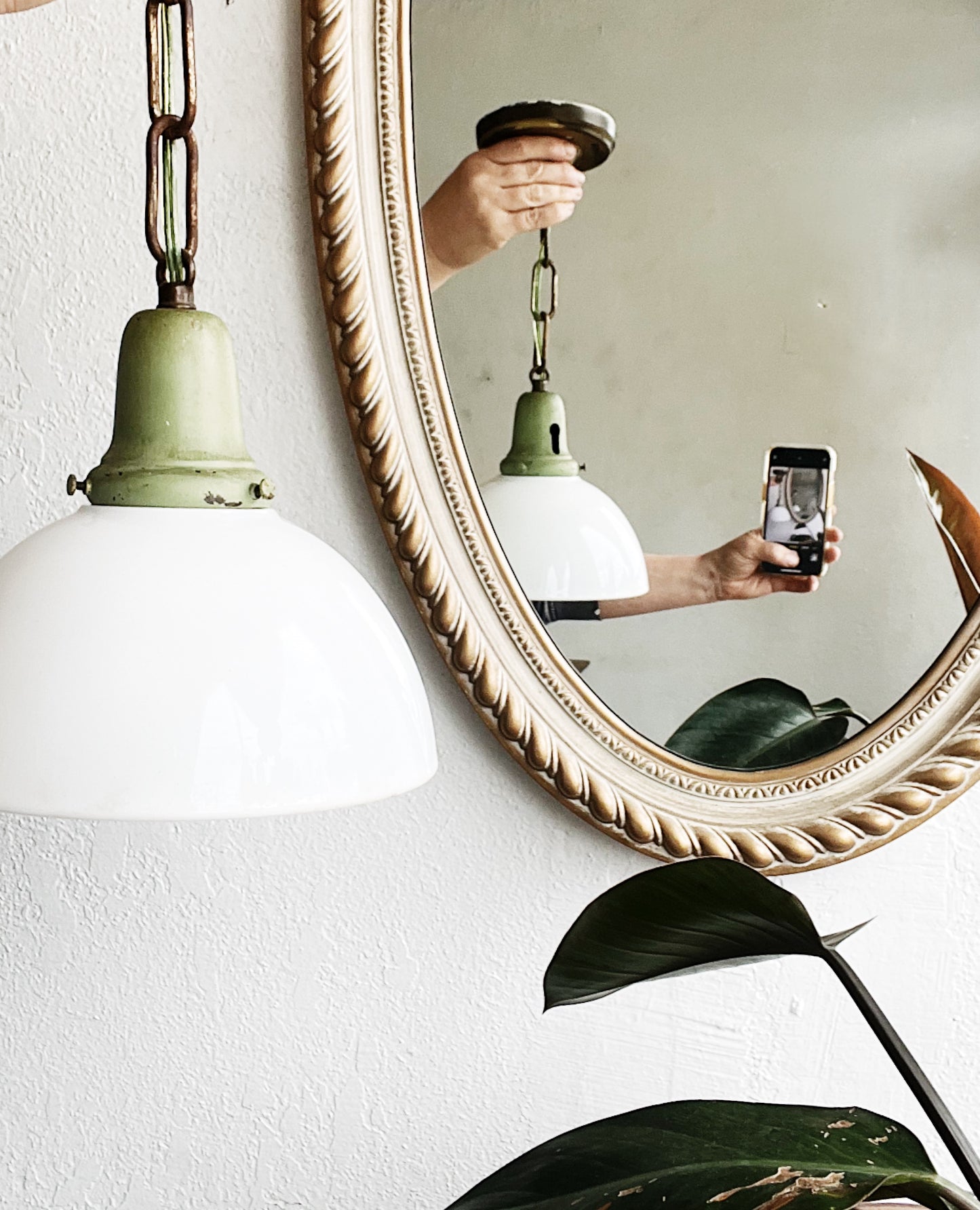 1920s Farmhouse Pendant Light