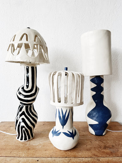 Rebecca Boraz Ceramic Lamp