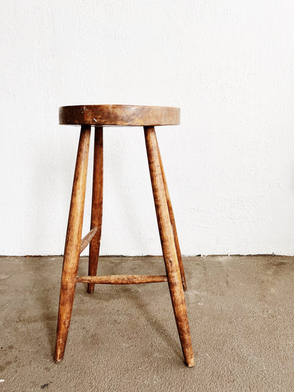Primitive Maple Stool