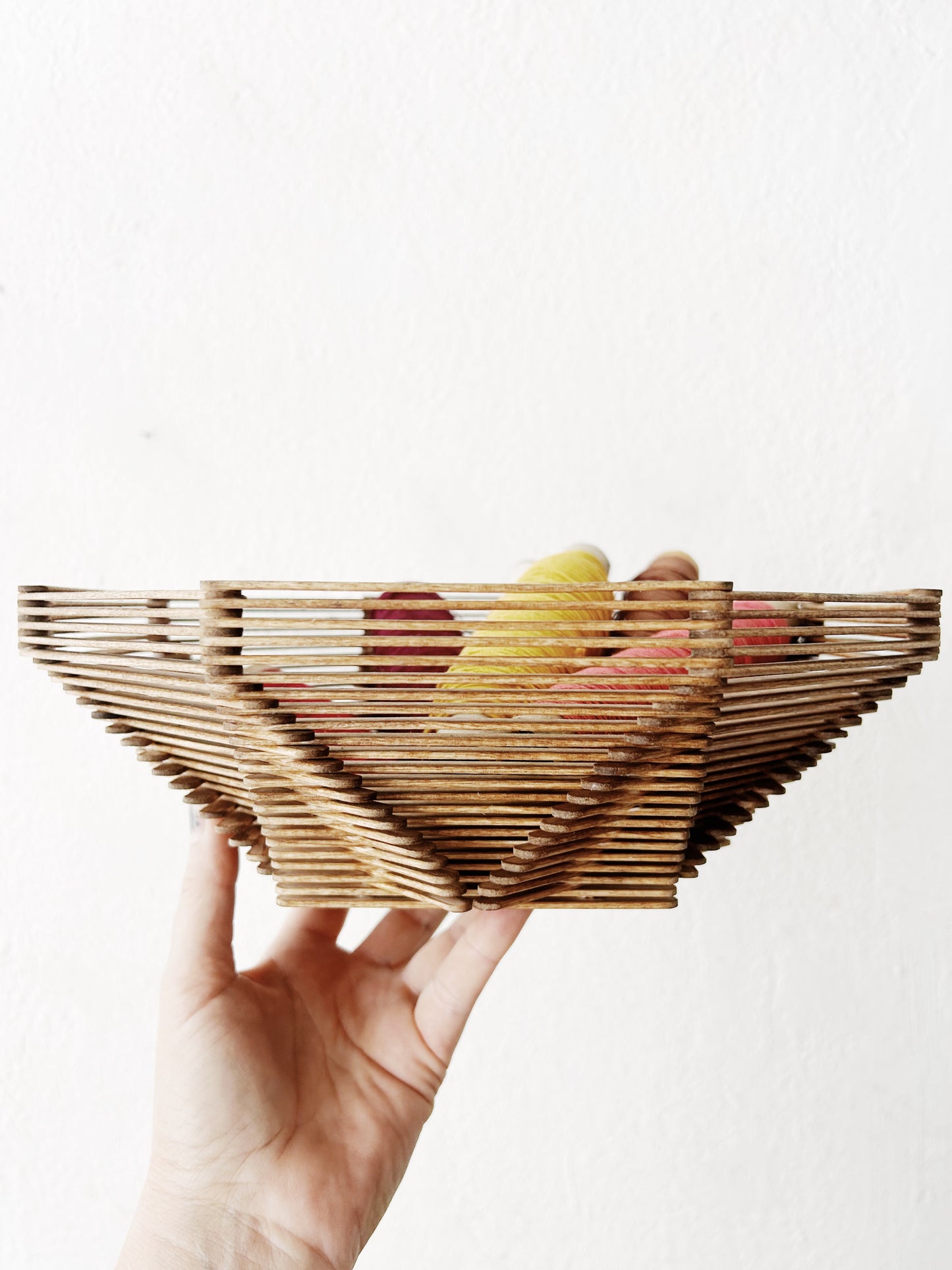 Handmade Folk Art Bowl