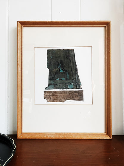 Vintage Dale Schmidt Snyder Etching