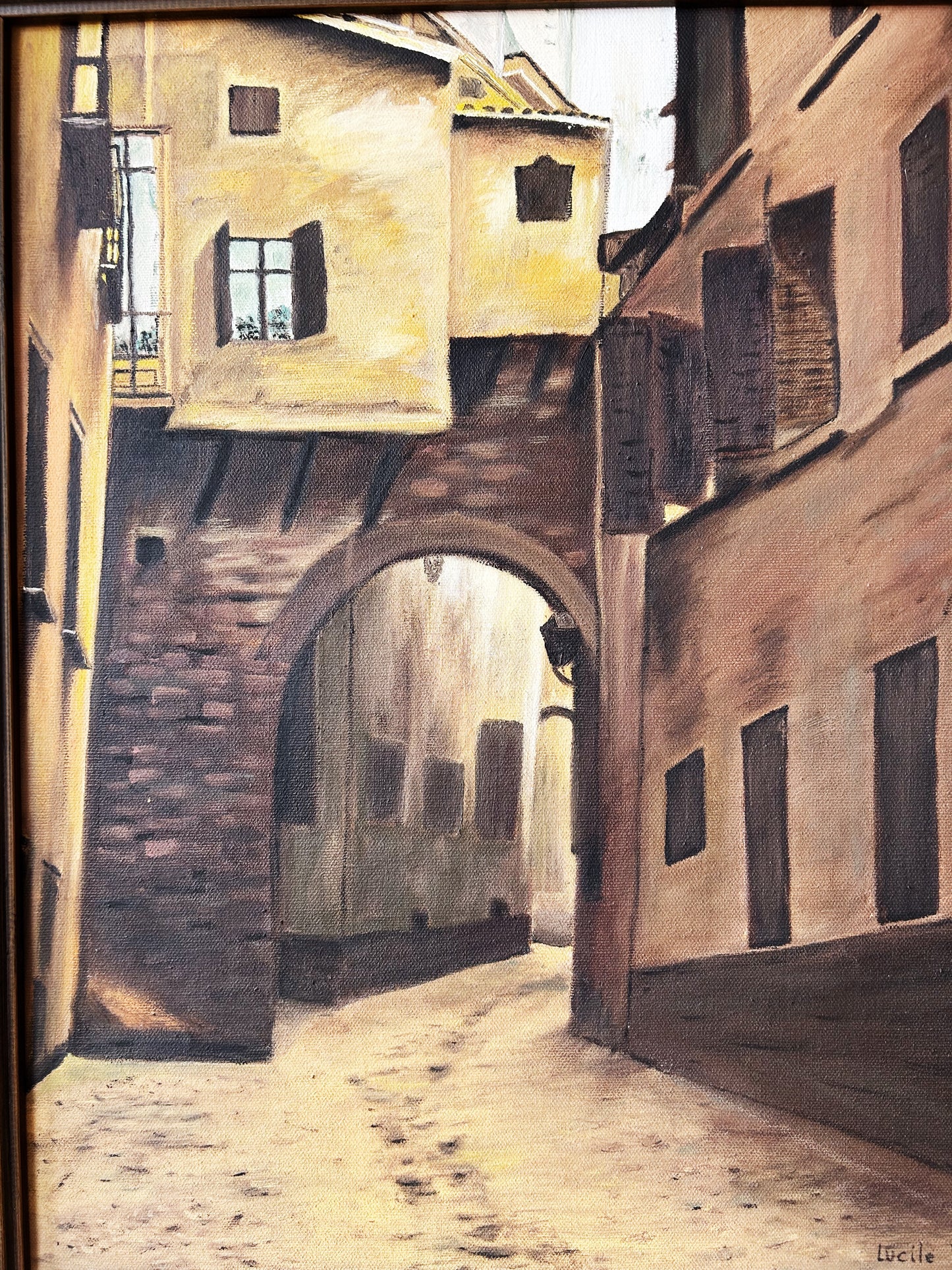 Vintage Original Signed Painting