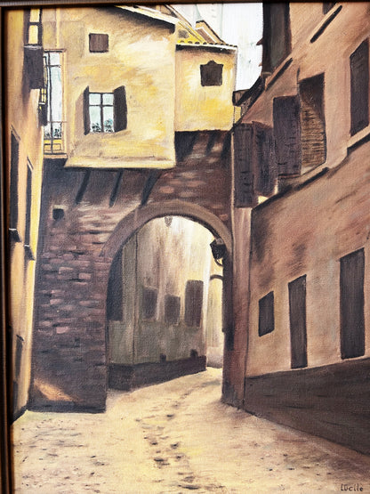 Vintage Original Signed Painting