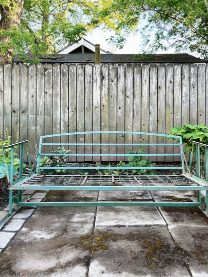 1940s Iron Porch Swing