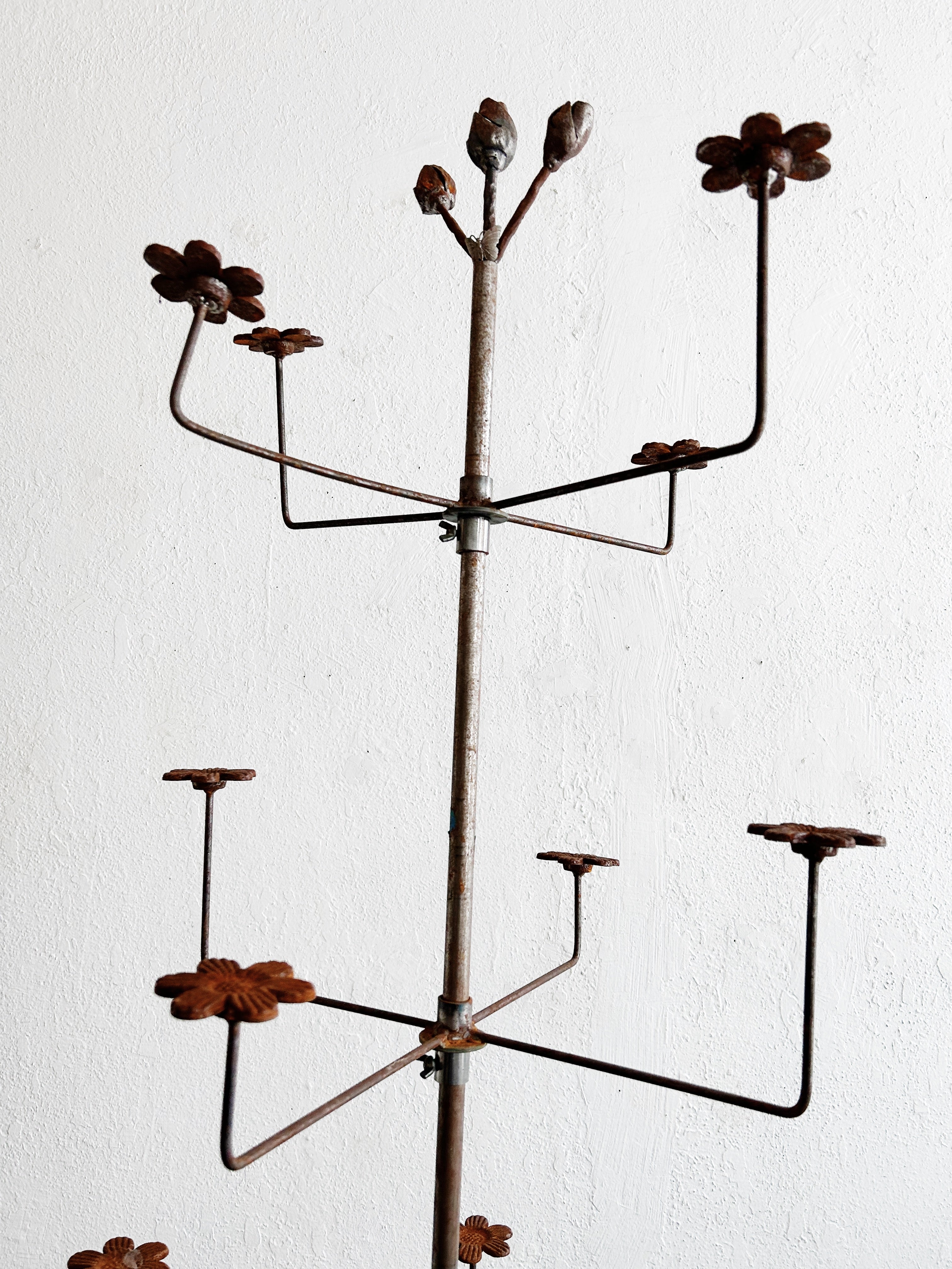 Vintage One of a Kind Steel Rack - Thumbnail 2