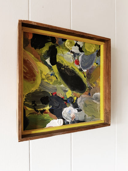 Vintage Abstract Expressionist Painting