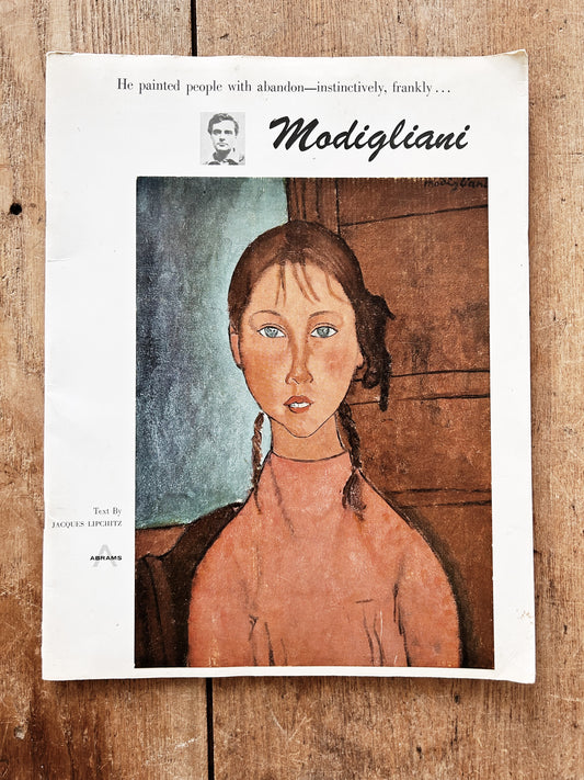 Vintage Modigliani Art Folio