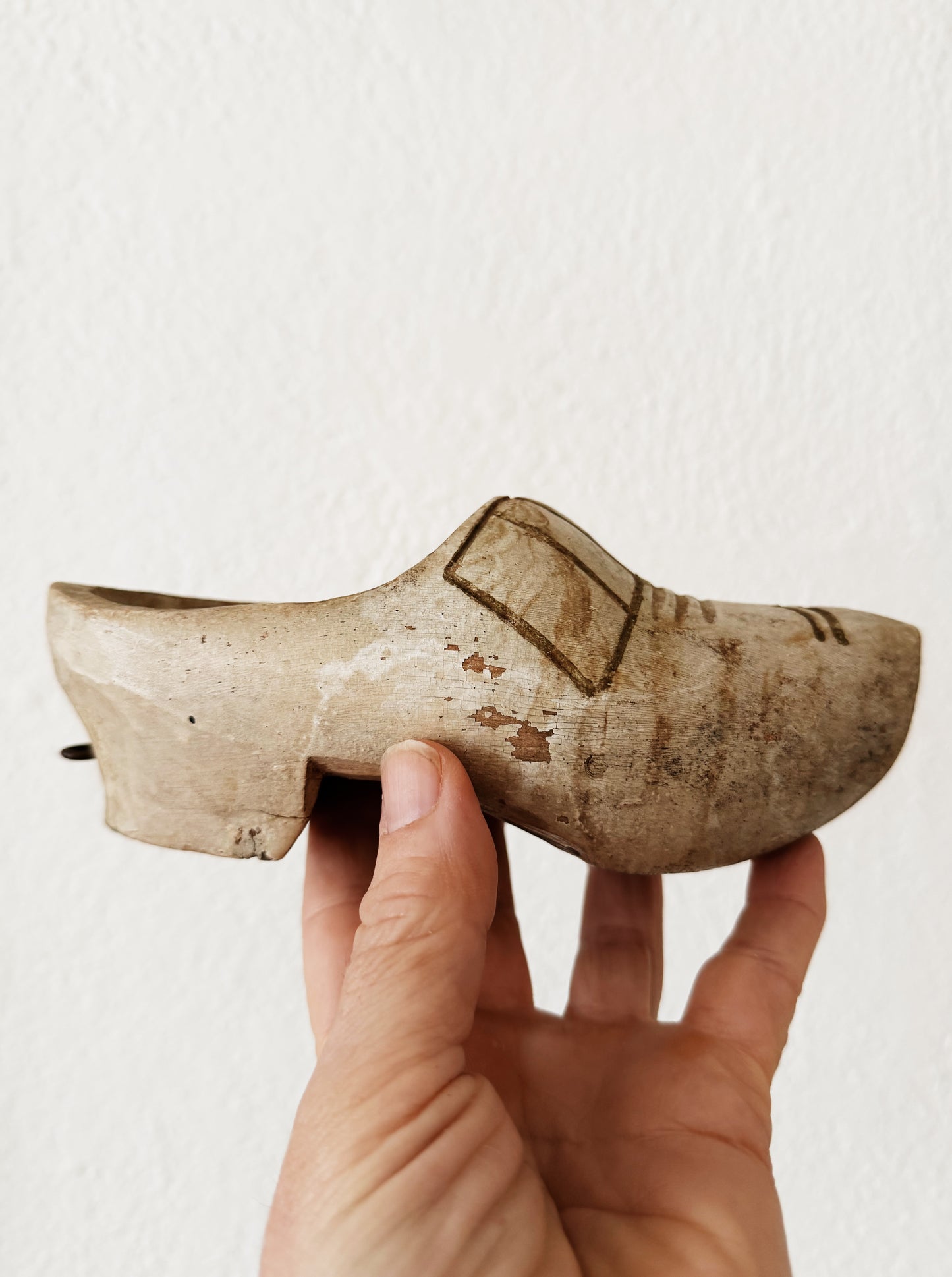 Antique Wooden Shoe