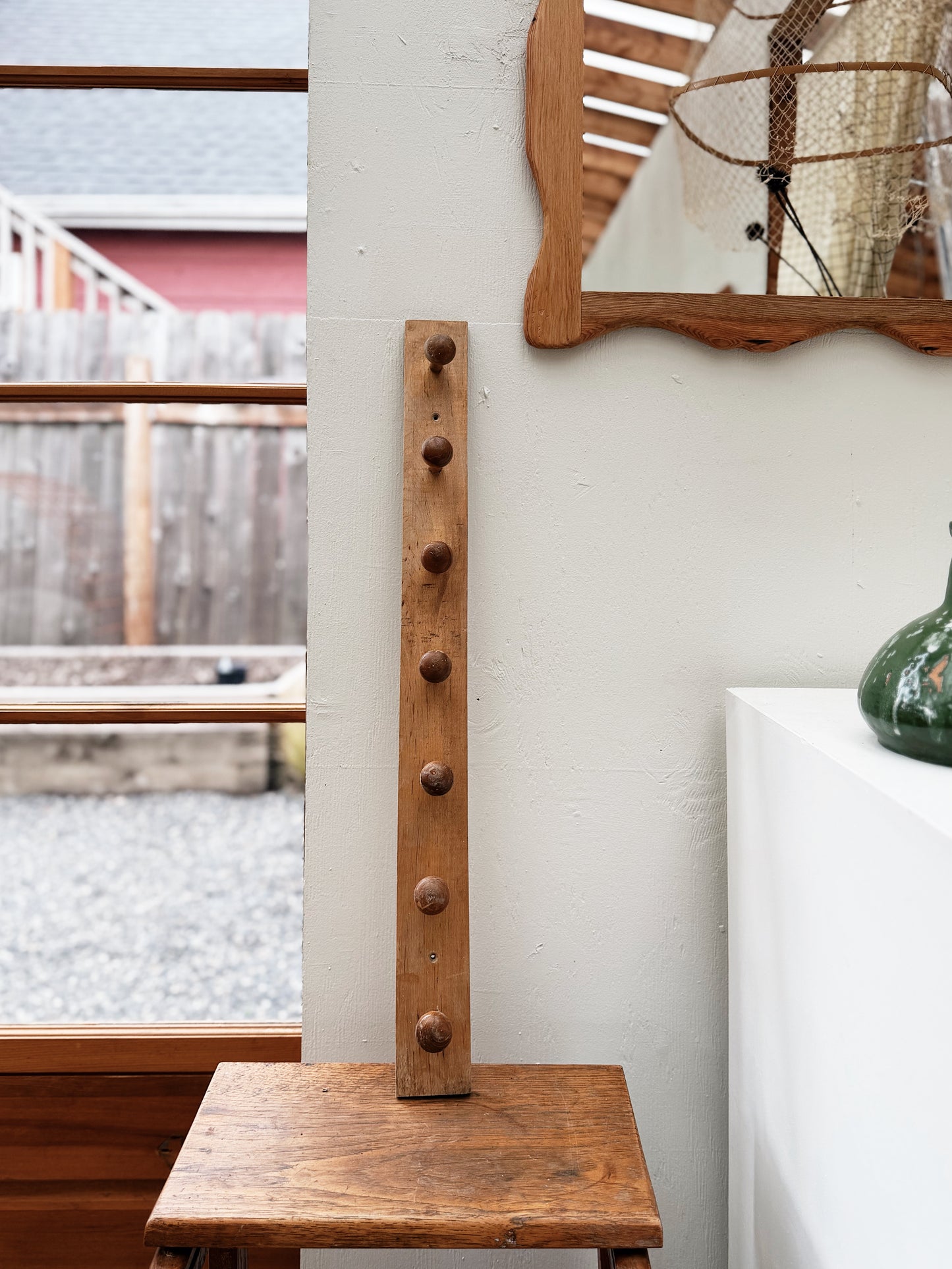 Vintage Peg Rack
