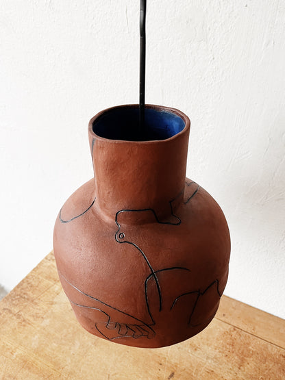 Rebecca Boraz Ceramic Pendant Lamp