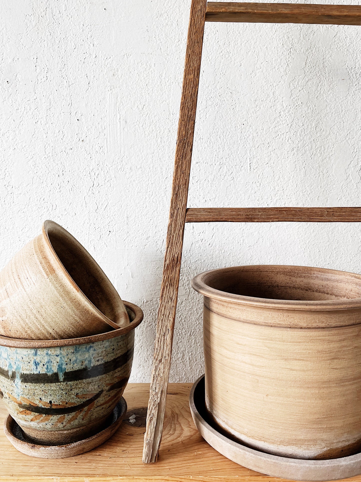 Vintage Studio Stoneware Planter