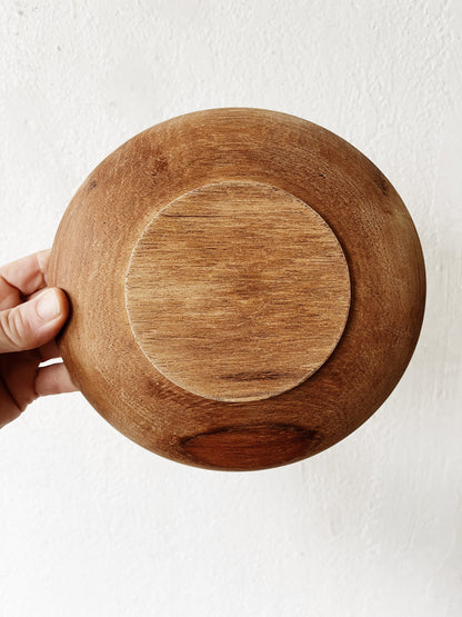 Vintage Wooden Bowl Set